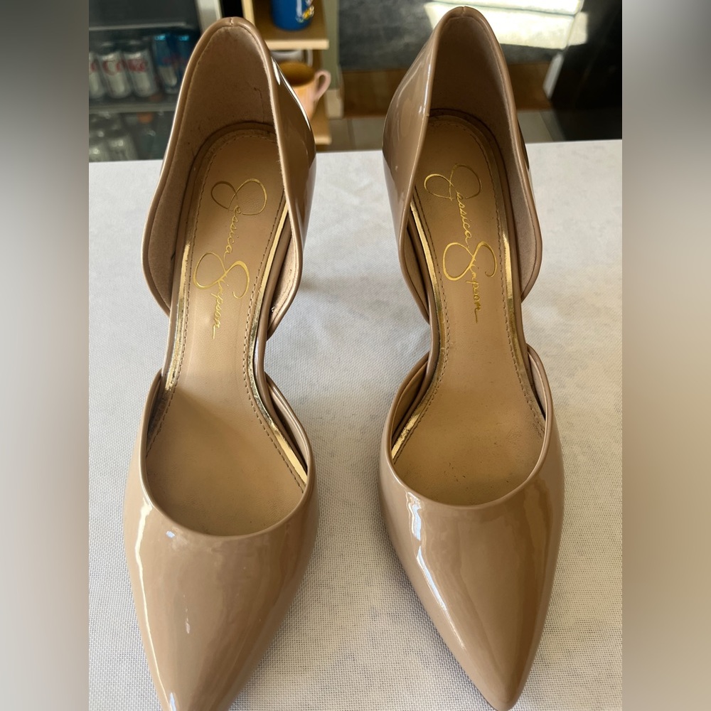Jessica Simpson Patten Leather Heels